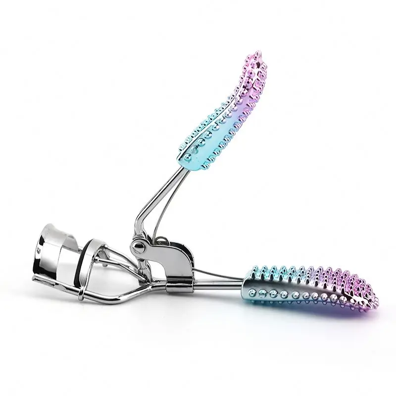 DIY different plastic lash curls types mini half eyelash curler kit eye lashes tool