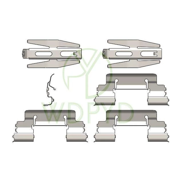 WHOLESALE BRAKE PAD FITTING REPAIR ACCESSORY KIT FOR CHEVROLET SILVERADO FOR AUDI A4 FOR GMC SIERRA D975 D834 H834K BX3636035