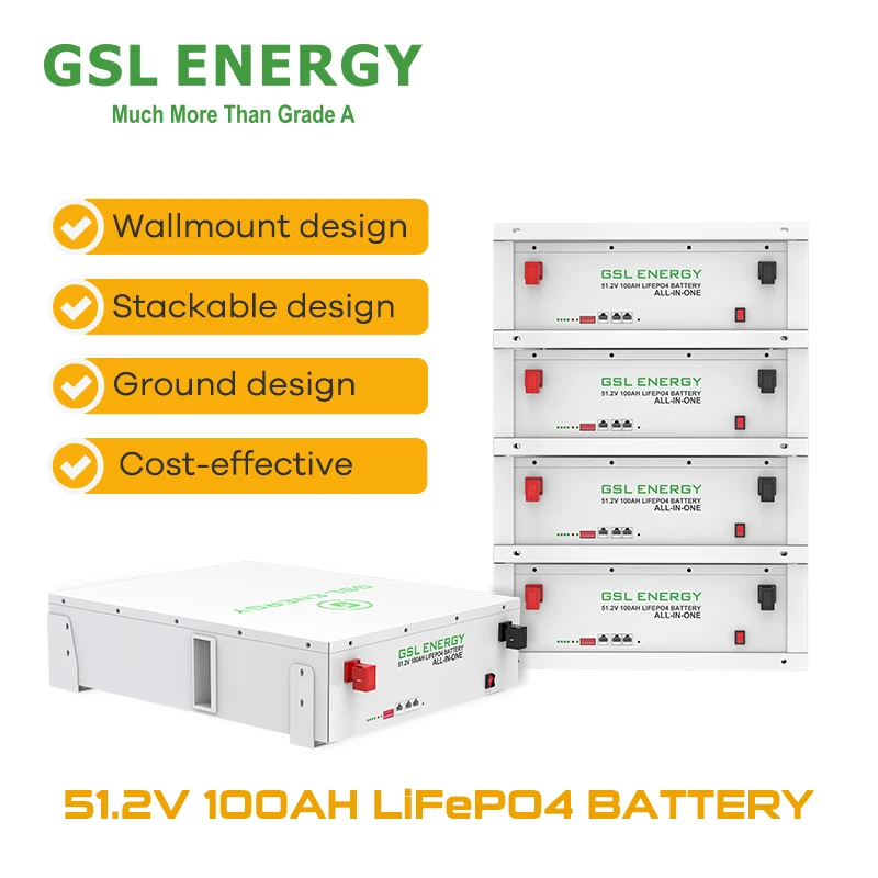 GSL ENERGY shenzhen factory price 5kwh 15kwh 20kwh lifepo4 48v solar battery 48v 200ah 10kwh lifepo4 battery lithium ion battery