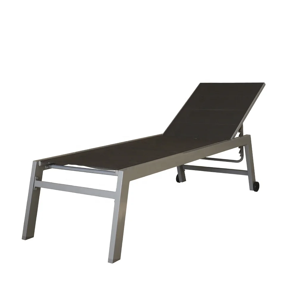 
Sun Beds Outdoor Furniture Beach Chair KD Swimming Pool Chair Sun Lounger Aluminum Beach Lounger 