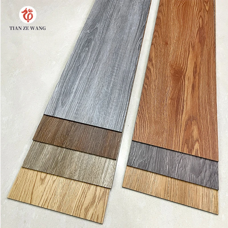 High Quality Easy Peel and stick self-Adhesive Wood look PVC Vinyl Flooring