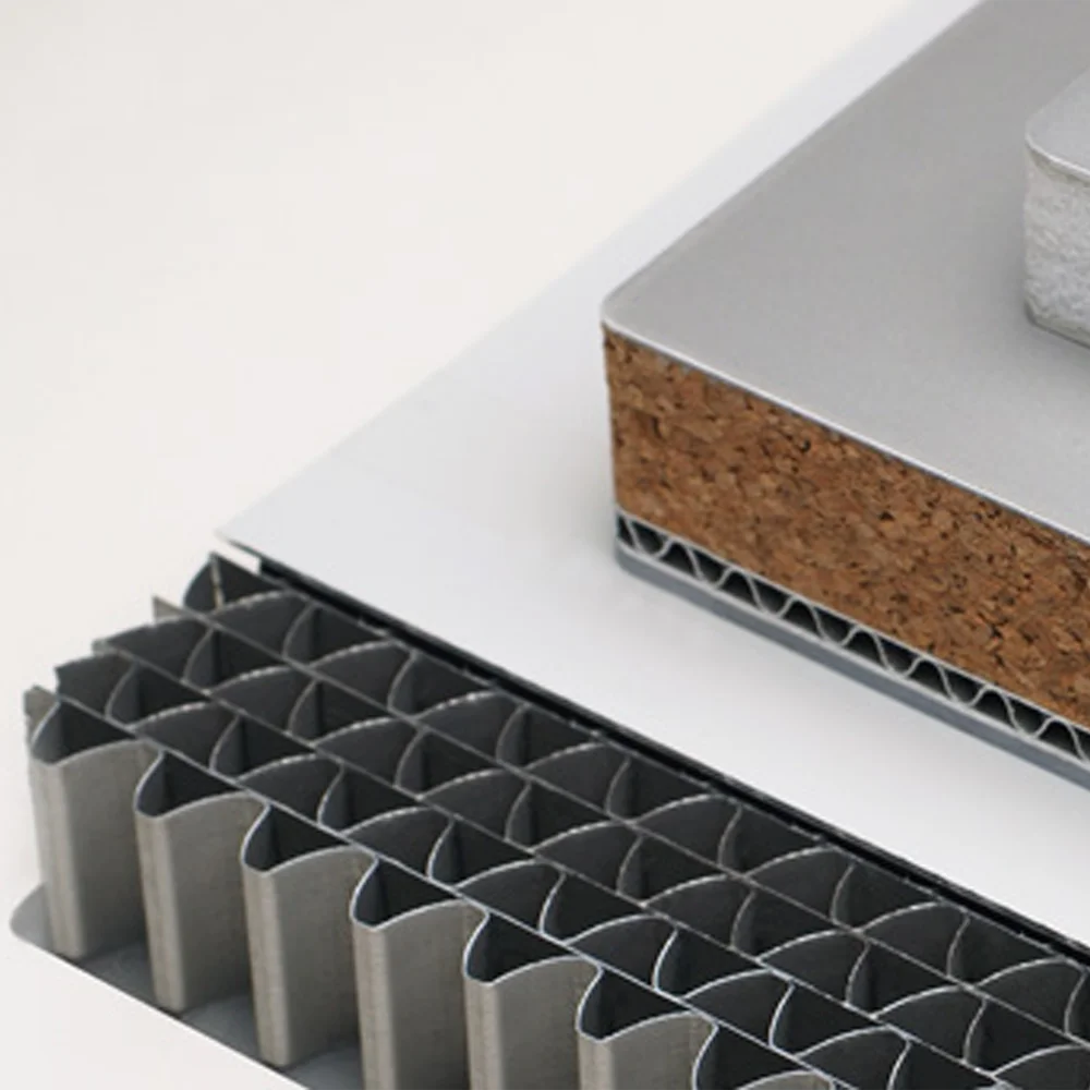 High-quality aluminum ceiling wall panel, lightweight, glue-free, recyclable honeycomb aluminum panel
