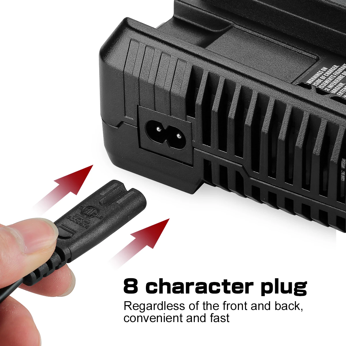 20V MAX Battery Charger CMCB104 Compatible with Craftsman V20 Lithium Battery