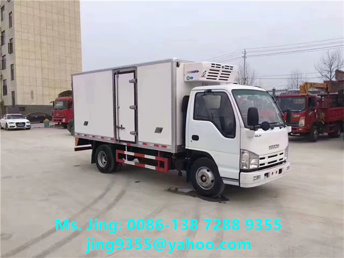 Japan brand light freezer truck 3-5 tons ice cream freezer truck for sale in Jamaica