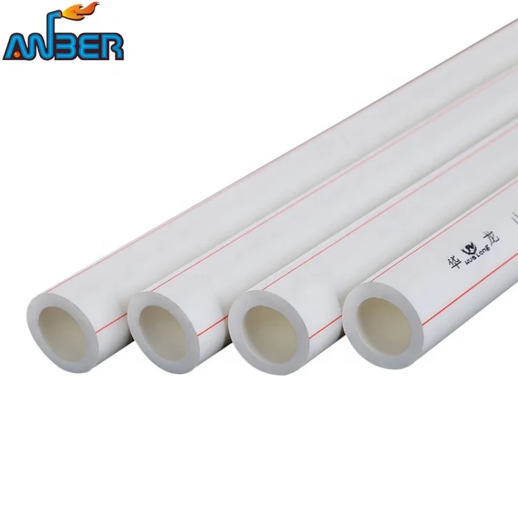 China made Polypropylene Plastic PPR PN2.0MPA Hot Water light Pipe