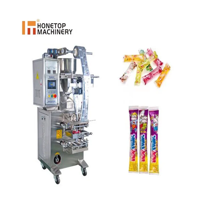Automatic Fruit Juice Ice Lolly Liquid Bag Packaging Packing Filling Machine Plastic,paper Packaging 30-70bags/min 128