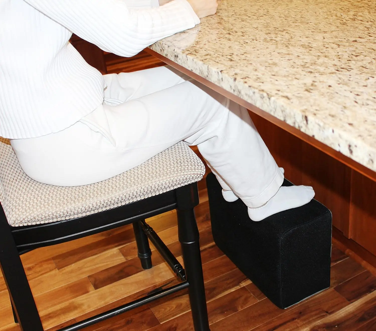 Foot Rest for Under Desk at Work-Comfortable Footrest with 2 Adjustable Heights for Car,Home and Office to Relieve Back,Lumbar