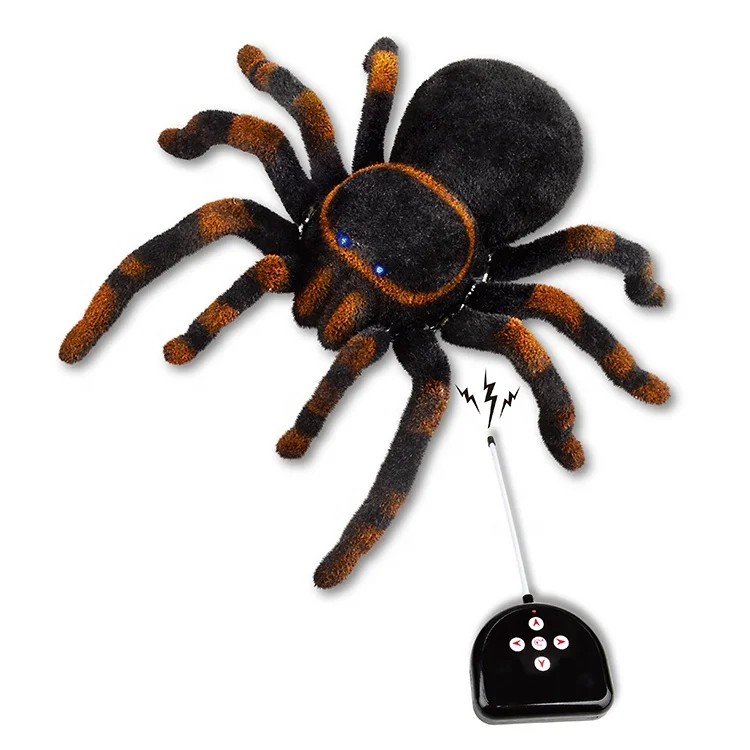 
Hot Selling Halloween Black Small Spiders Children Diy Toys 