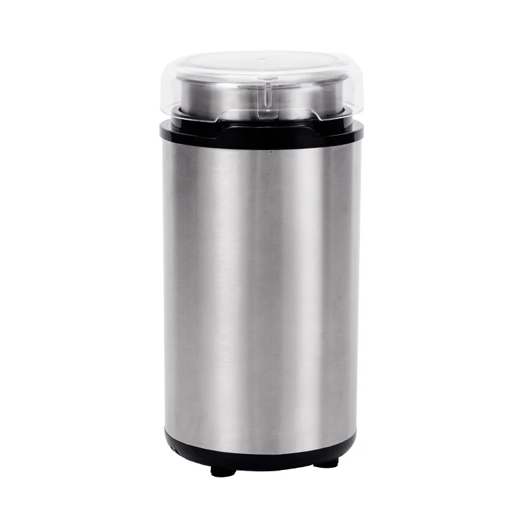 YAOKE Stainless Steel Coffee Grinder, Boasting 150W Power & Sharp Stainless Steel Blades for Fine Grinds