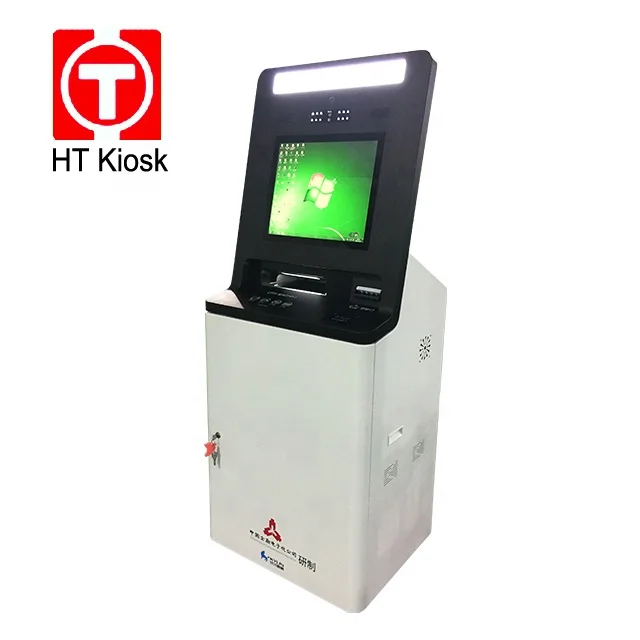 1719 inch OEM ODM self service terminal machine Car insurance bill payment kiosk vending card reader atm multifunction