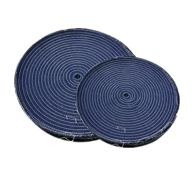 Finex bench polisher satin jean sewn full disk buff