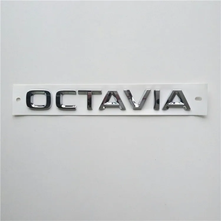 Best plating plastic 3D Chrome car brand logos strong sticker decal
