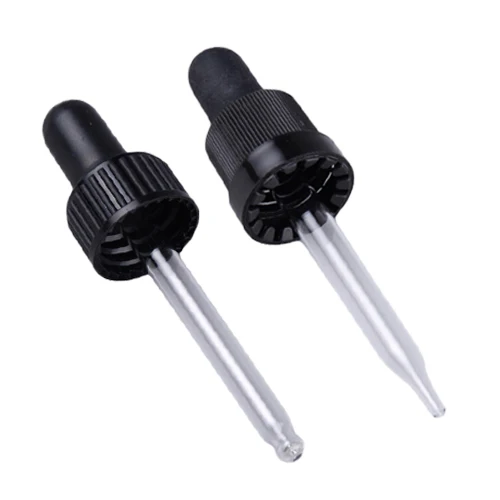 18/410 Glass pipette dropper bottle cap for essential oil