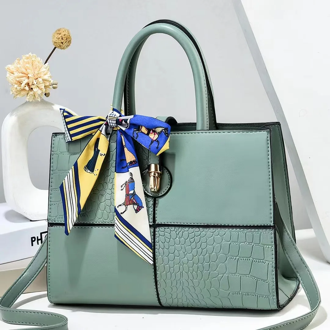 2023 Bolsos New Fashion Ladies Bags Trendy Handbags Large Capacity Shoulder Messenger Vegan Leather Women Hand Bags