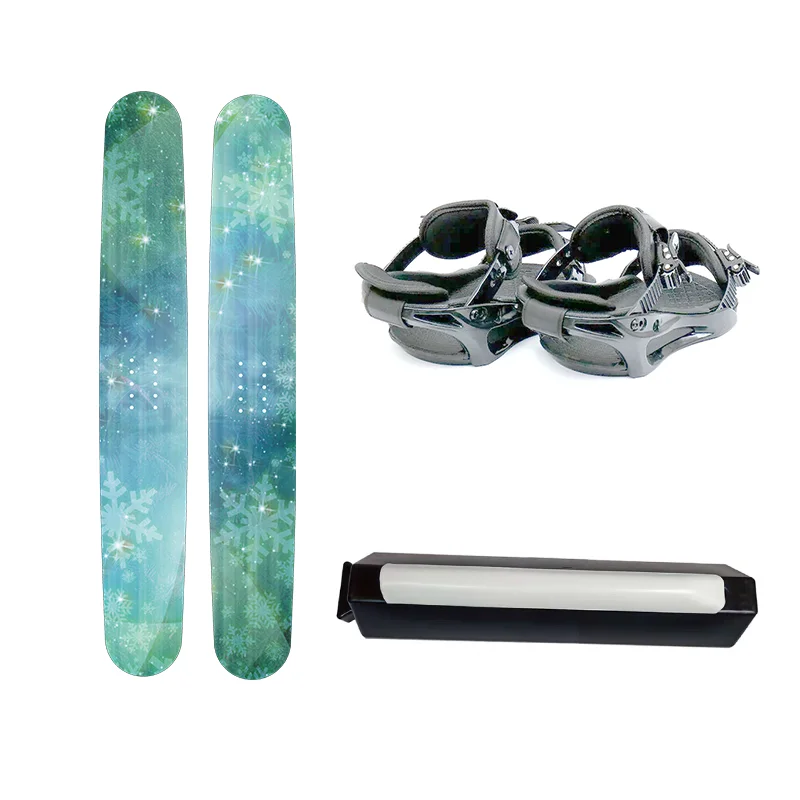 jib bar skiing  for training snowboard  practice board