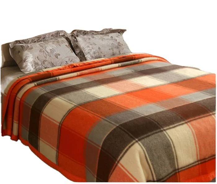 korean blankets wholesale plaid wool blanket