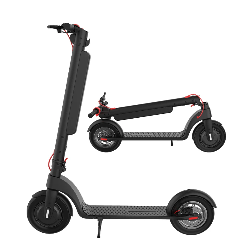 Factory Direct Sale 10AH 36V Battery Removable 8.5 inch 10 Inch 350W Motor 45KM Range Foldable Electric Scooters