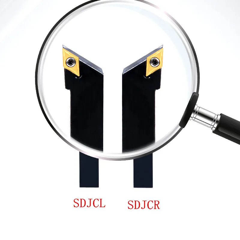 93 degree CNC Lathe Machine Turning Tool SDJCR  External Turning Tool Holder for DCMT insert