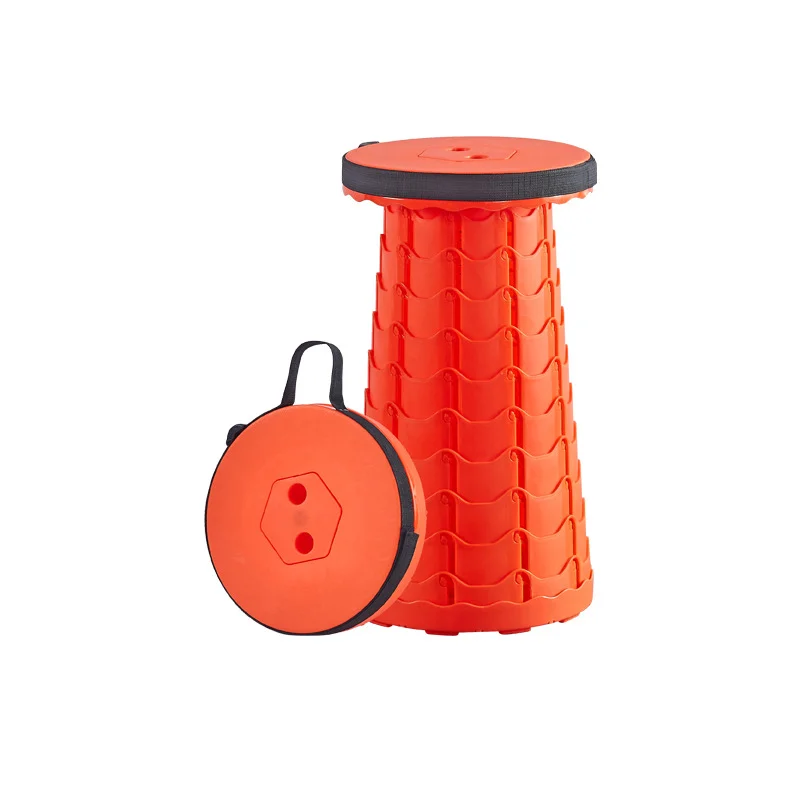 Экологичный пластиковый складной стул, складной стул для кемпинга, рыбалки, путешествий, складной стул