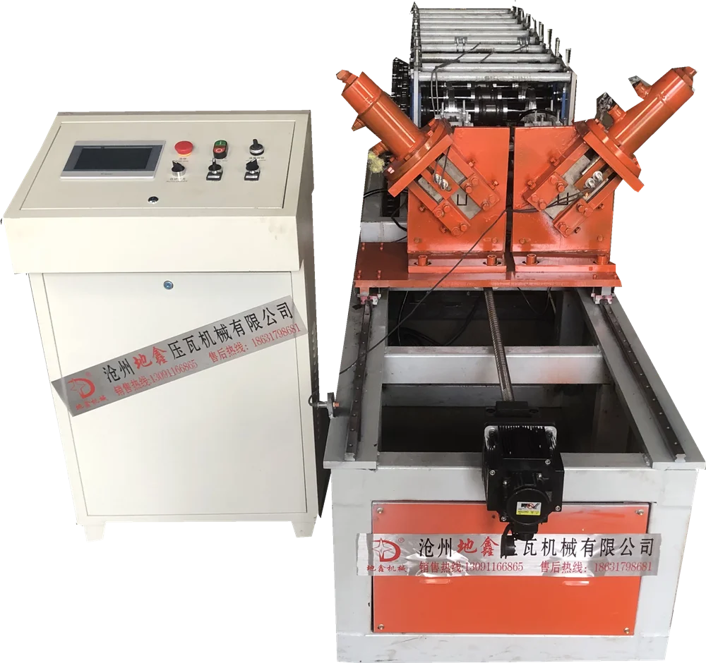 used c u purlin roll forming machine channel light keel steel  product line