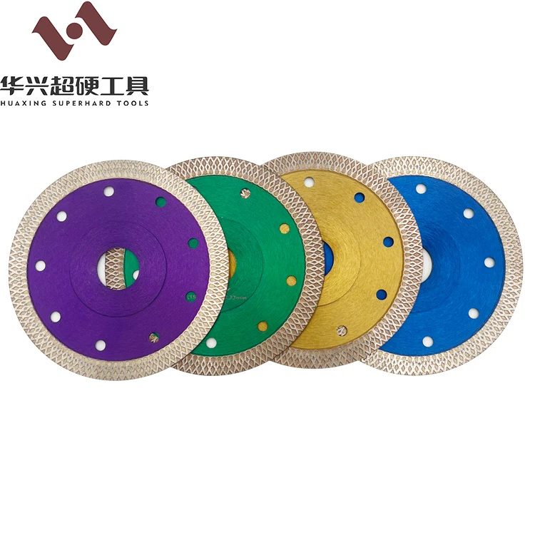 4inch 4.5inch 5inch Diamond Cutting Disc Reinforced Circular Tile Saw Blade for Cutting Tile Stone Concrete