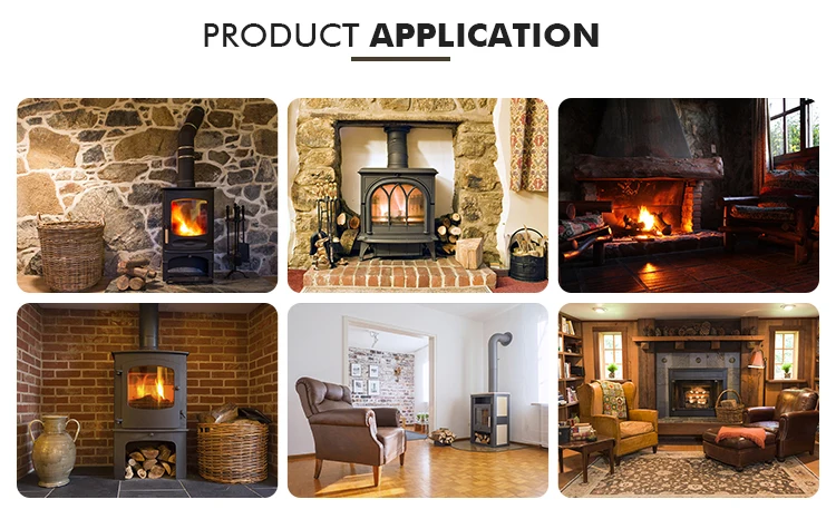 Hot sale  freestanding wood heater fireplace wood-burning indoor cast iron wood burning fireplace indoor standing fireplace