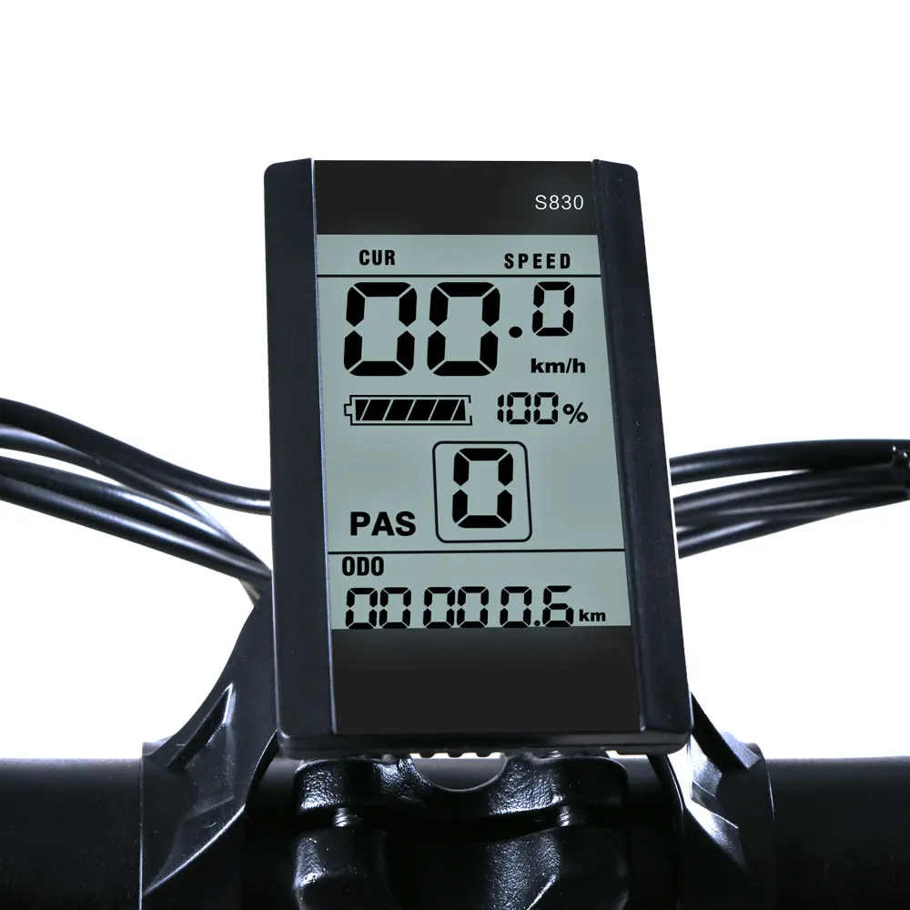  Производитель SAMEBIKE LO26 Электрический велосипед 350 Вт мотор складной черный 48V литий-ионный аккумулятор фара для электровелосипеда в гибридный скутер