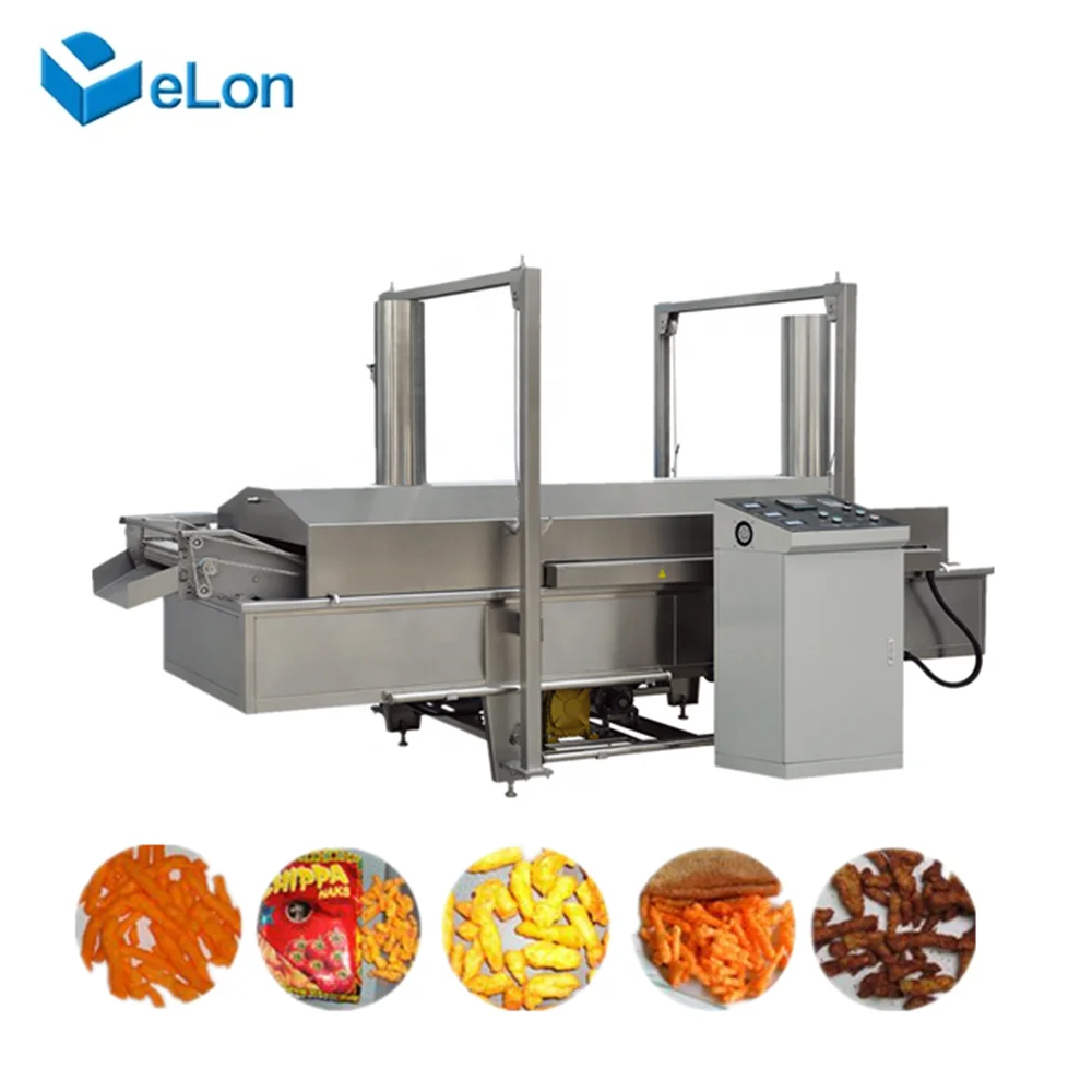 Industry Puffed Fried Corn Food Snacks Extrusion Kurkure Cheetos Making Equipment