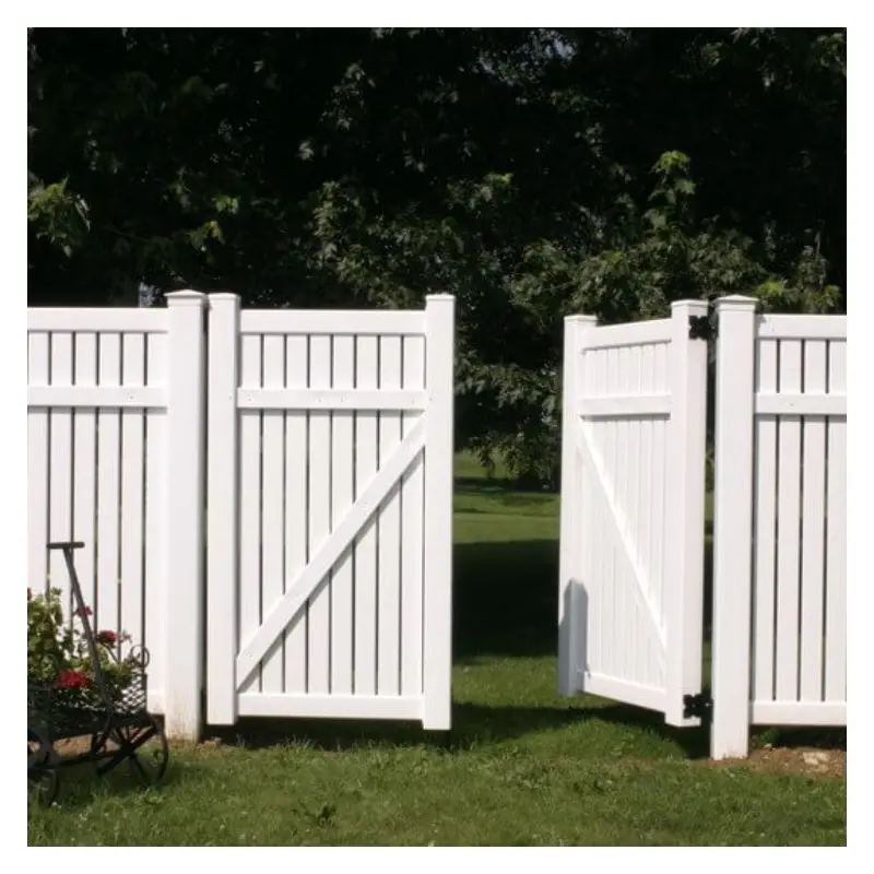 CBDMART Custom Wholesale New Design Fence PVC Plastic Balustrade Outdoor PVC Balustrade