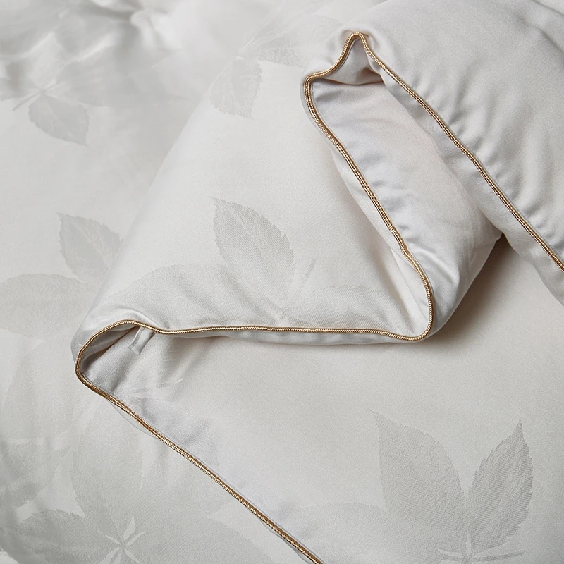  Luxury Soft bed Comforter Set Cotton quilt Jacquard Wholesale Queen King size duvet