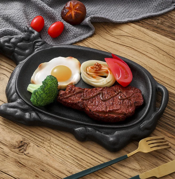 Artificial Steak Simulation Food  Cooked Roast Beef Meat Home Kitchen Market Display Photography Props