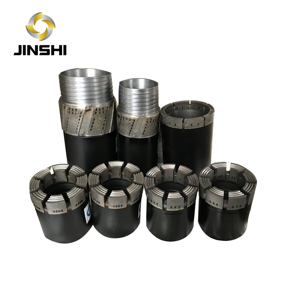 NQ reaming shell, HQ diamond reamer, PQ reamer