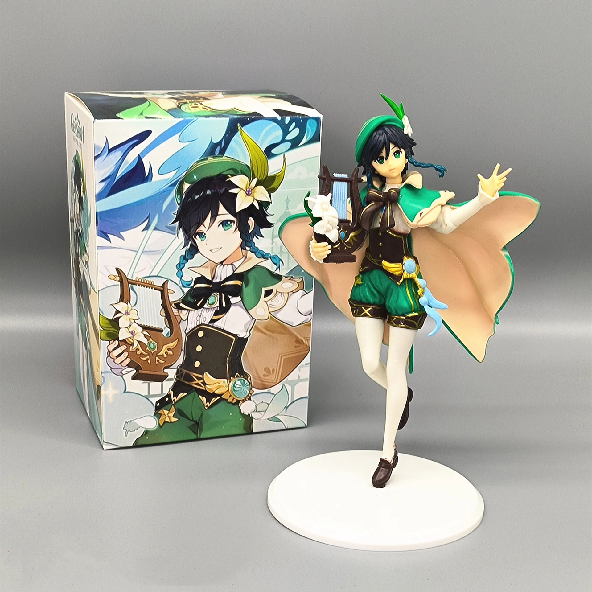 Game Genshin Impact Venti Zhongli Yae Miko PVC Anime Action Figure Toy Model