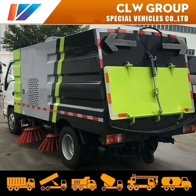 JAPAN I suzu 4 куб. М бак для пыли 1,5 куб. М резервуар для воды вакуумный мини-очиститель дорог для продажи