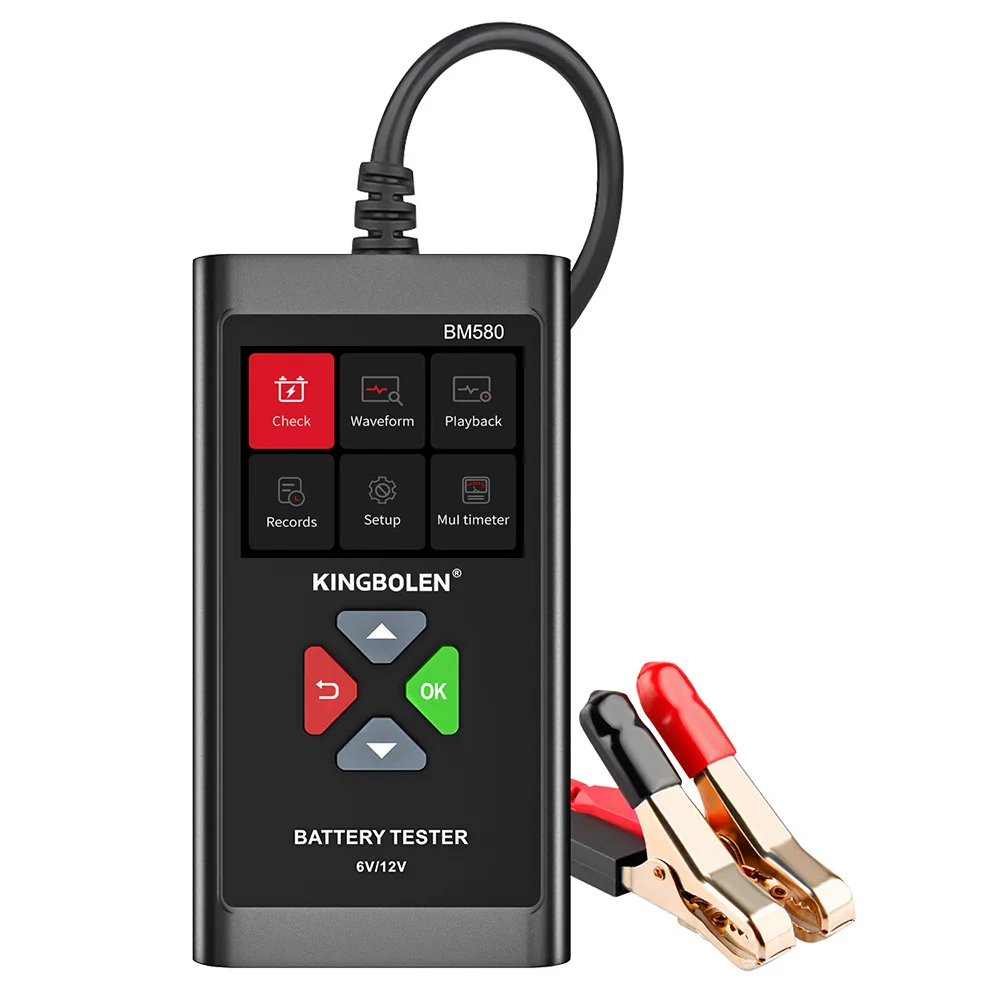 Car Battery Tester Charging Cranking Diagnostic Tools CCA circuit Analyzer