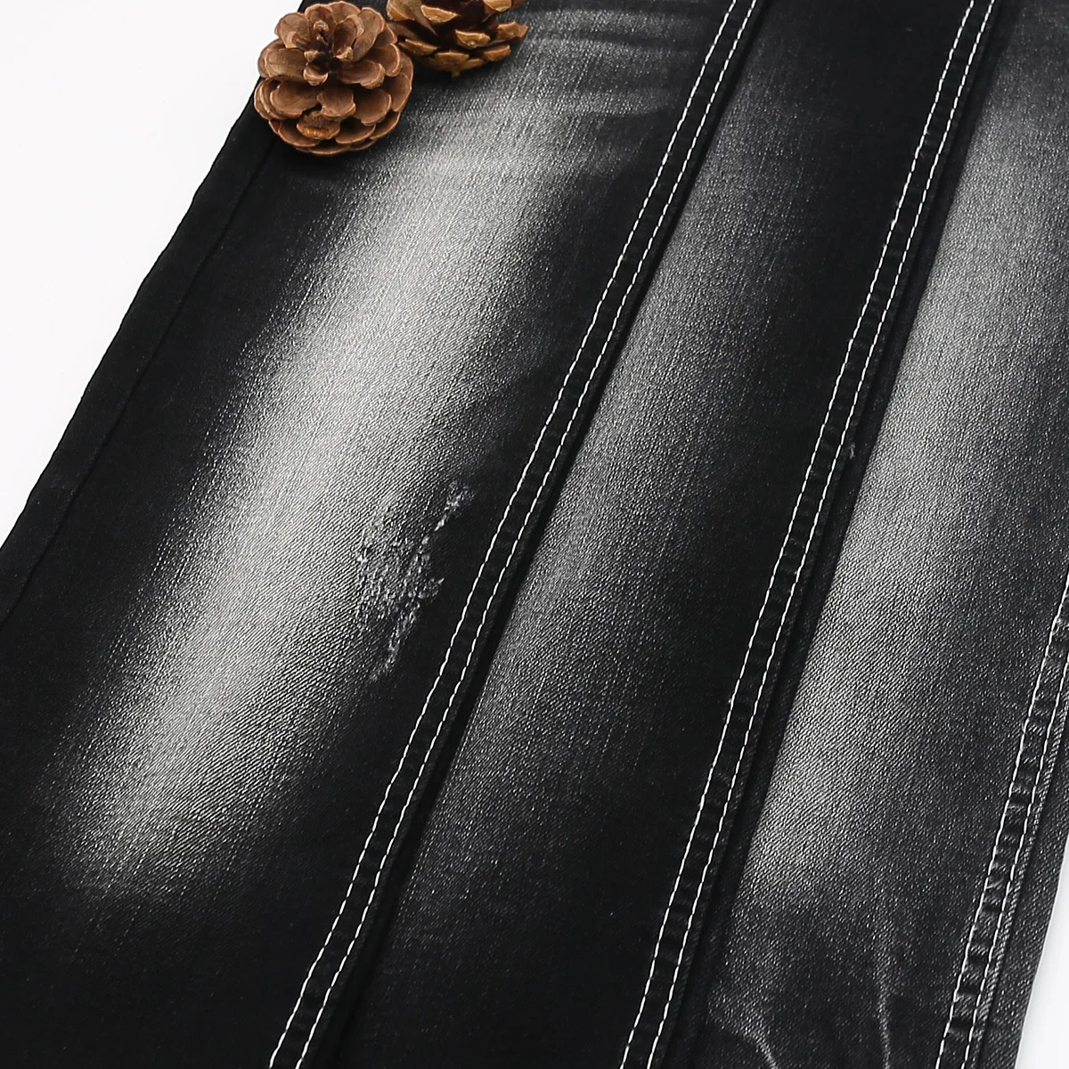 Zhonghui Wholesale interlock leopard print polyester denim fabric