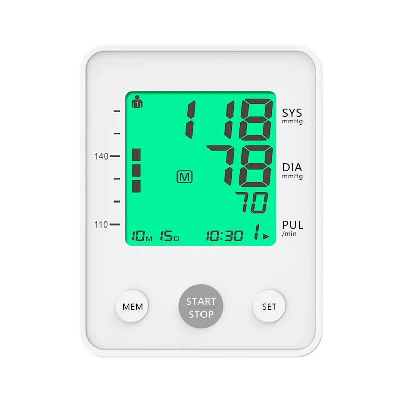 Fully Accurate Automatic Digital BP Machine for Home Use Irregular Heart beat & Hypertension Detector