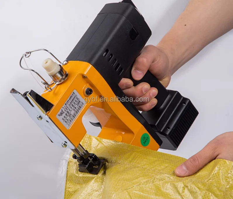 Factory supply bag sewing machine portable pp bag closing machine industrial hand-held sewing machine