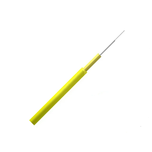 Single Mode G652D Fiber 2mm Simplex Indoor Fiber Optical Cable GJFJV