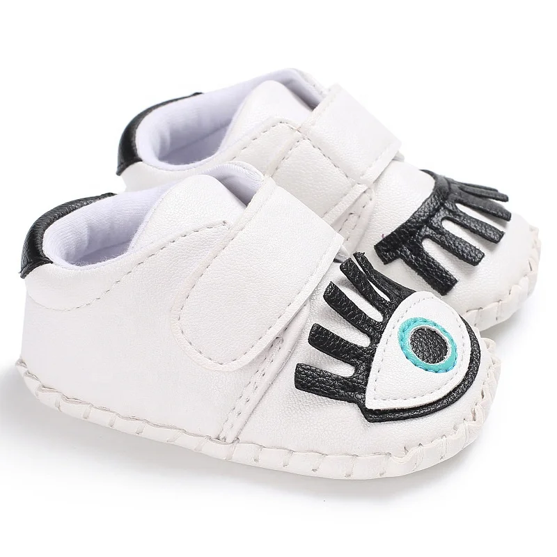 EVERTOP high quality cartoon design soft sole PU leather cute baby shoes toddler