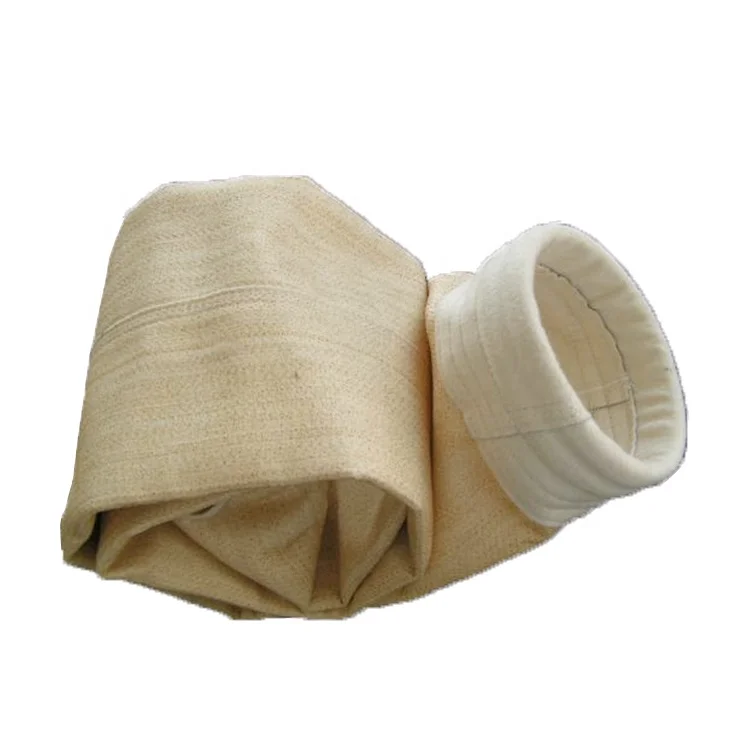 Industrial gas filtration dust collector aramid nomex filter bag