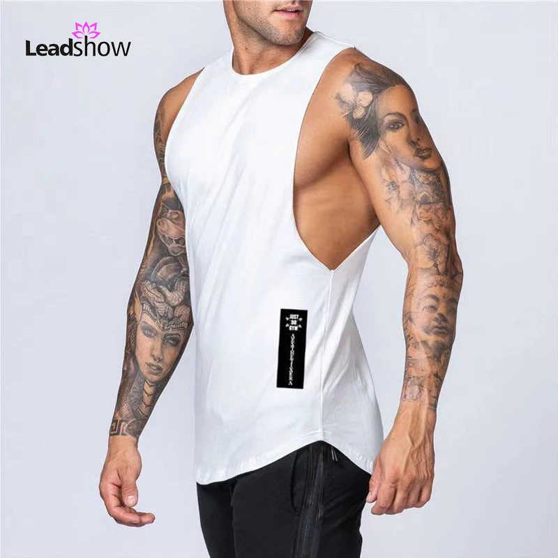 Мужские рубашки больших размеров, Бамбуковая одежда для тренировок, черные мужские майки, одежда для фитнеса, спортивные жилеты без рукавов для занятий спортом, спортивная одежда