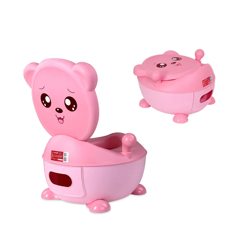 Fashion Baby Potty Safety Training Seat Plastic Material Soft Potty Chair Baby Potty