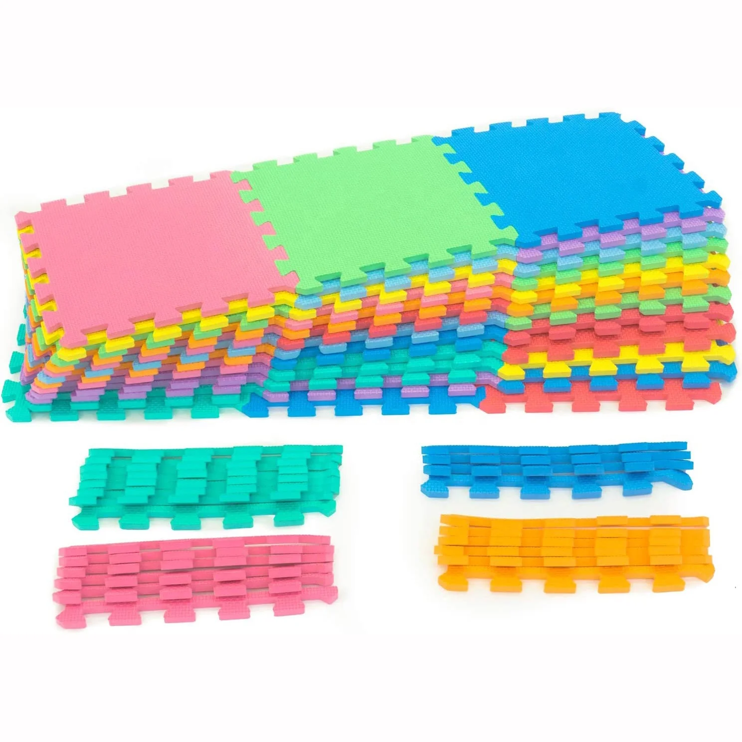 Manufacturer EVA Cork Mat Kids Interlocking Play Puzzle Mat