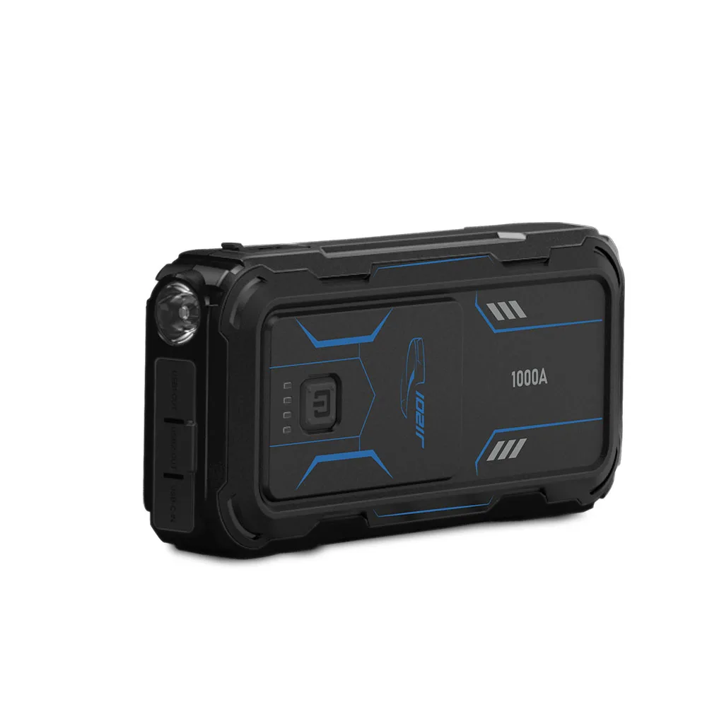 Powerbank Car Jump Starter 3000A Peak 24000Mah 12V Lithium Portable Battery Jump Starter with LED Light