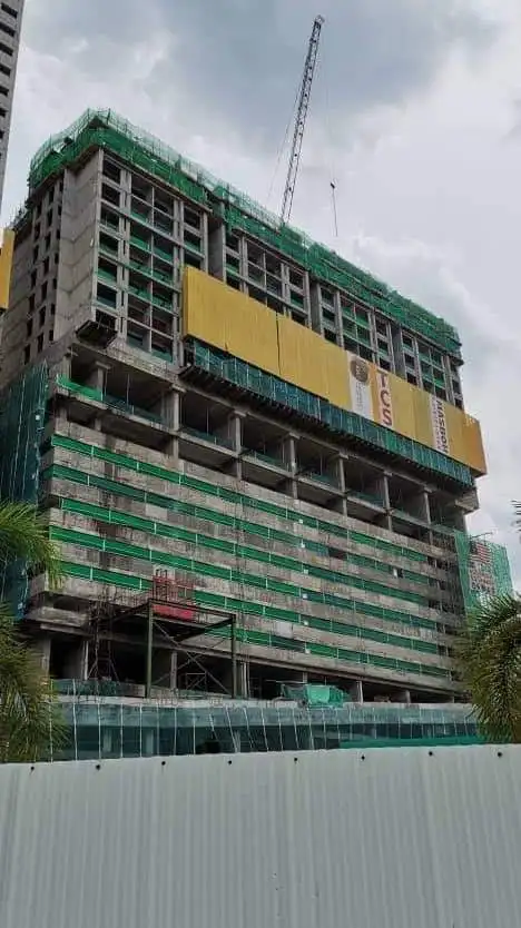 KK-SS-70-5K HDPE Heavy Duty Construction Safety Netting 1.83Meter X 5.1Meter Spider Shape Safety Net