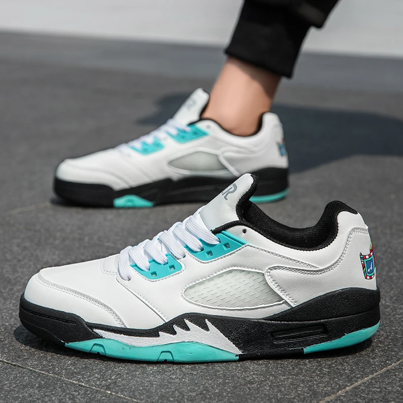 Size Customize on Demand 3D Printing Design Zapatos Lace up Breathable Wear-resistant Basketball Custom Shoes with Logo
