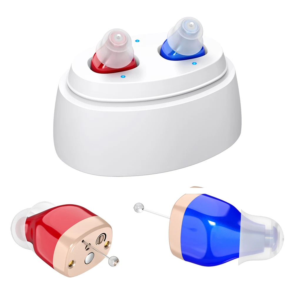 China Factory High Quality In Stock Deaf Hearing Loss Sound Amplifier Economical Model Rechargeablefor Senior