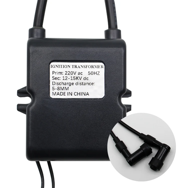 Fuel Furnace 220V Input Ignition Coil Electronic Spark Igniter Transformer 15KV Pulse Igniter