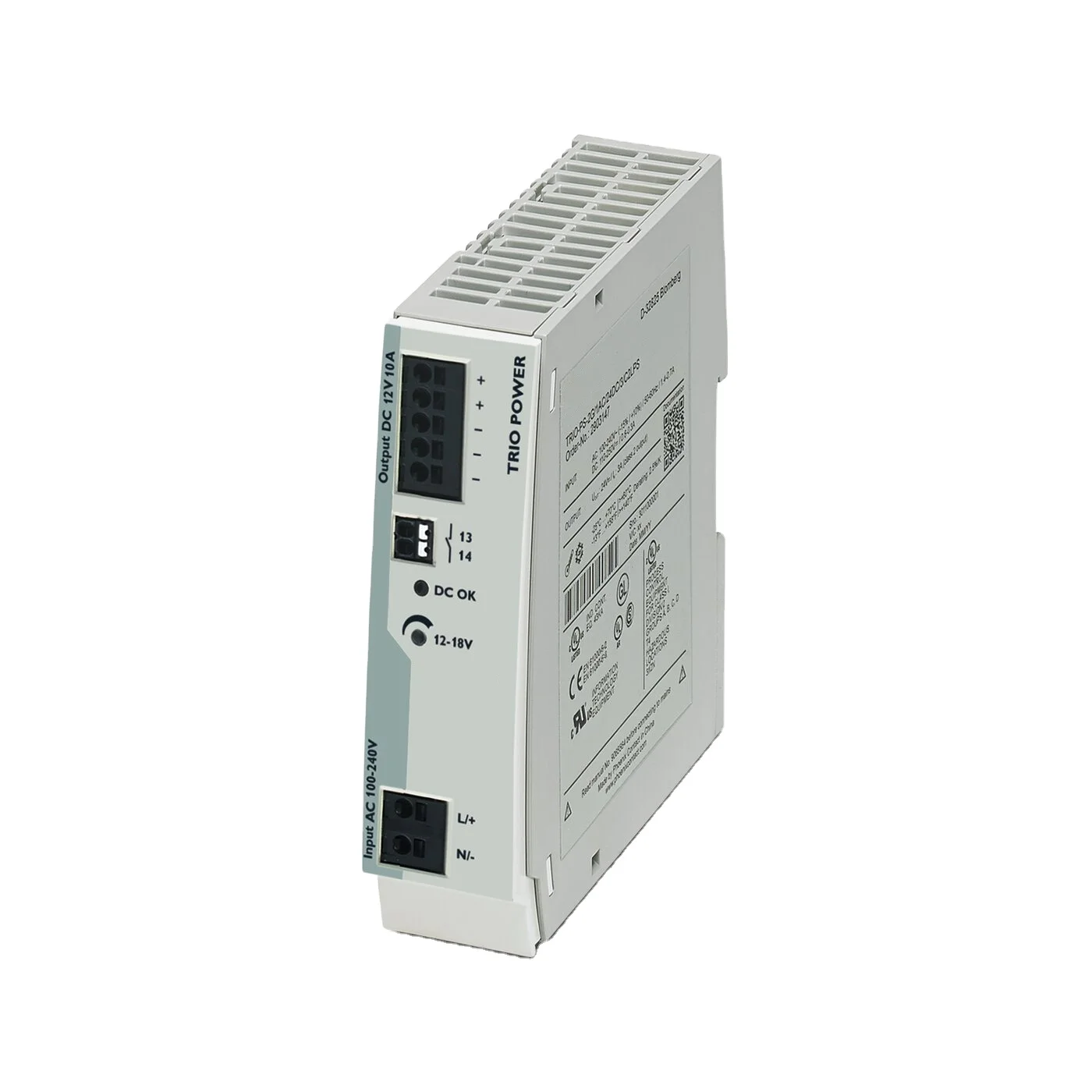 For Phoenix Power supply unit - TRIO-PS-2G/1AC/12DC/10 2903158